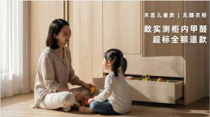 家有孩子必看！ENF级板材做的柜子，柜内甲醛仍可能超标9倍！柜子环保的隐藏真相-木言老邹说无醛